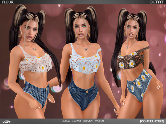 [CONSTANTINE] FLEUR DRESS FULLPACK