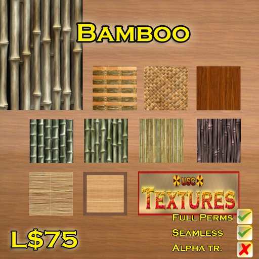 USC Textures - Bamboo
