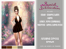 ::Sweet Intoxication:: Aitana Dress - Brown