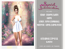 ::Sweet Intoxication:: Aitana Dress - White