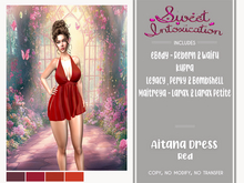 ::Sweet Intoxication:: Aitana Dress - Red
