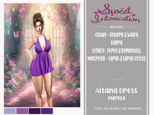 ::Sweet Intoxication:: Aitana Dress - Purple