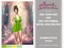 ::Sweet Intoxication:: Aitana Dress - Green