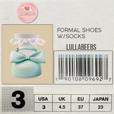 LullaBeebs Formal Shoes/Teal