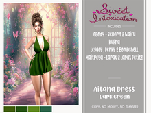 ::Sweet Intoxication:: Aitana Dress - Dark Green