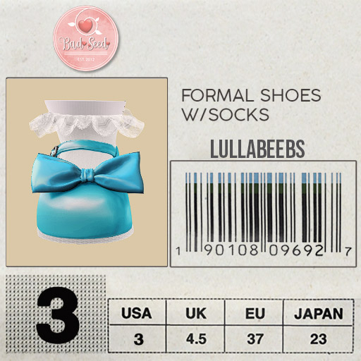 LullaBeebs Formal Shoes/Sapphire