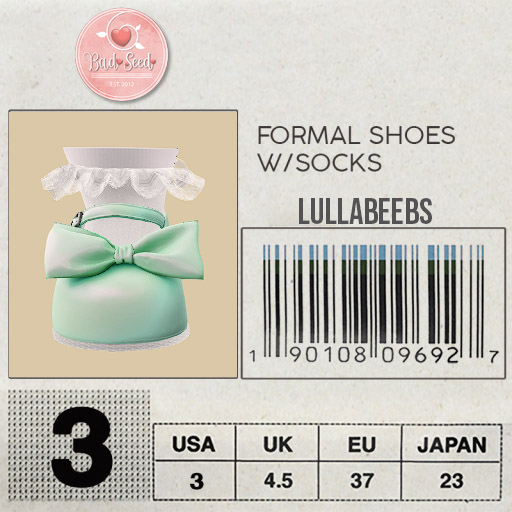 LullaBeebs Formal Shoes/Mint