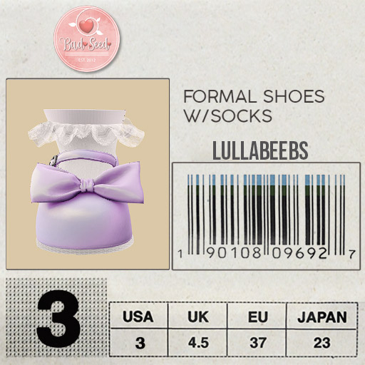 LullaBeebs Formal Shoes/Lavender