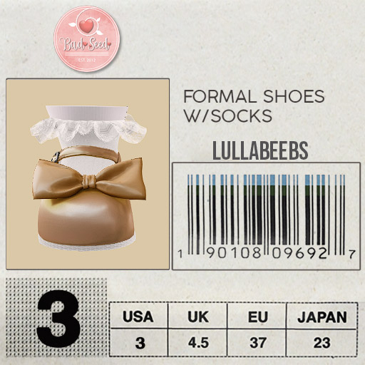 LullaBeebs Formal Shoes/Gold
