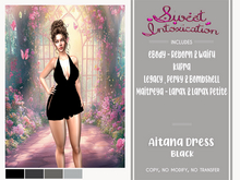 ::Sweet Intoxication:: Aitana Dress - Black