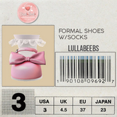 LullaBeebs Formal Shoes/Bubblegum