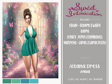 ::Sweet Intoxication:: Aitana Dress - Aqua