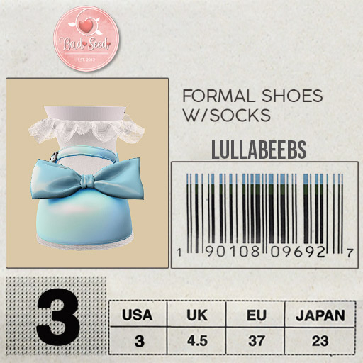 LullaBeebs Formal Shoes/Baby Blue