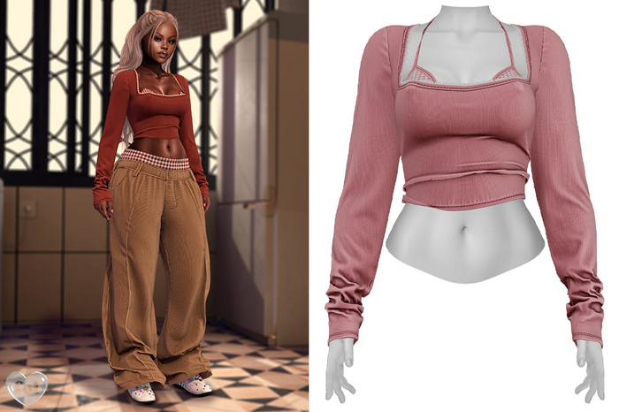 FOI - RIN TOP . PINK