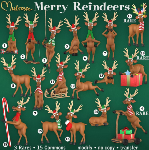 8. Mutresse-Merry Reindeers
