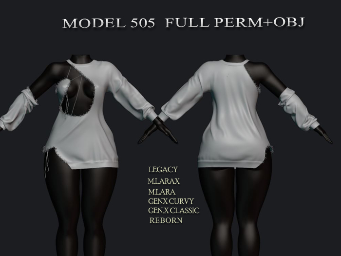 !GUTTO! MODEL 505  FULL PERM + OBJ&FBX