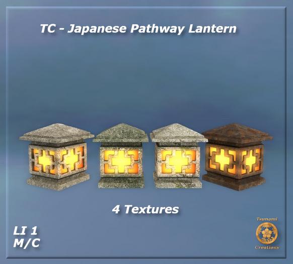 TC - Japanese Pathway Lantern