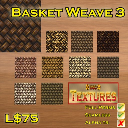 USC Textures - Basket Weave 3