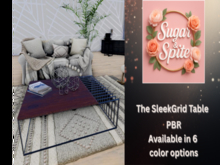 S&S The SleekGrid Table Wood