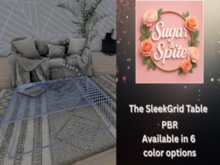 S&S The SleekGrid Table Silver