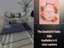 S&S The SleekGrid Table Dark Wood