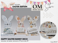 |OM| Happy Easter Deco Bunny
