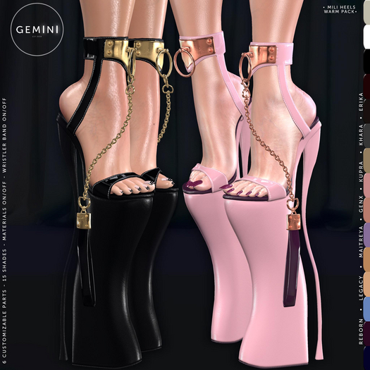 Gemini -Mili Heels- 2PACK (Add me)