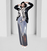 Dellago Star Suit Palazzo Silver