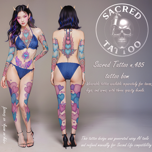 Sacred Tattoo 485..
