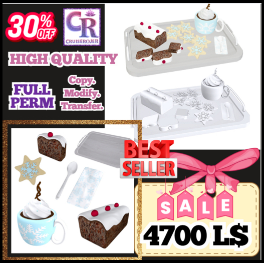 WinterDelights – Full Perm Gift Tray Set