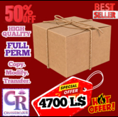 CardboardGiftBox – Full Perm Mesh Box Set