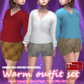 [Bomber Girl]Warm Outfit Set--LaraX