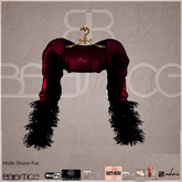Baiastice_Beat Leather Shrug-Rubin