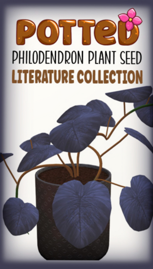Potted: Philodendron Seed: Literature Collection