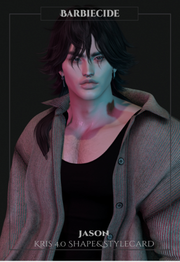 Barbiecide Jason Shape&Stylecard For Kris