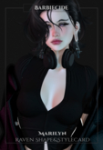 Barbiecide Marilyn Shape&stylecard for Raven