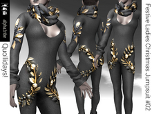 a.tribe::: [Quollidays] Ladies Festive Christmas Jumpsuit and Scarf 02