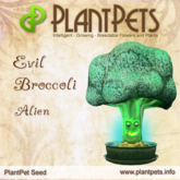 Plantpets Evil Broccoli *Alien* Texture