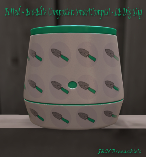 Potted ~ Eco-Elite Composter: SmartCompost - LE Dig Dig