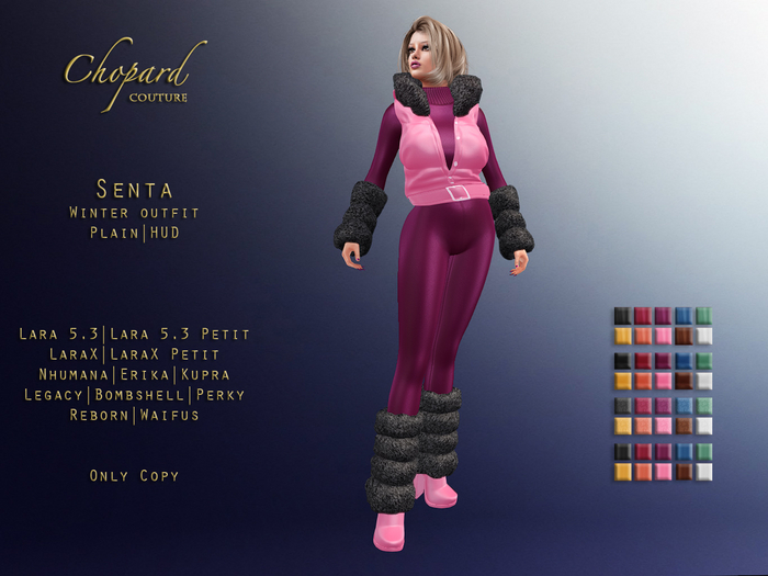 *Chopard Couture* Senta Outfit - Plain (HUD)