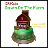 DFS Cake Down On The Farm - ACTUAL ITEM
