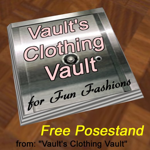 Vault's Clothing Vault -- FREE Posestand