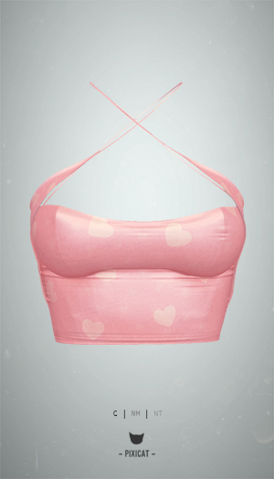 -Pixicat- Selena Top (HeartPink)
