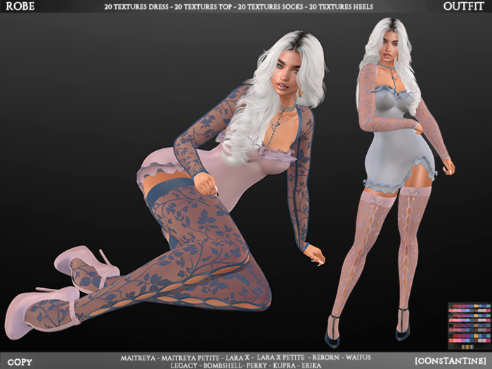 [CONSTANTINE] ROBE OUTFIT DEMO