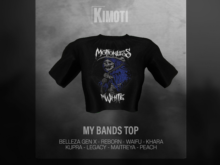 ~Kimoti~ \\ My Bands Top - Motionless In White