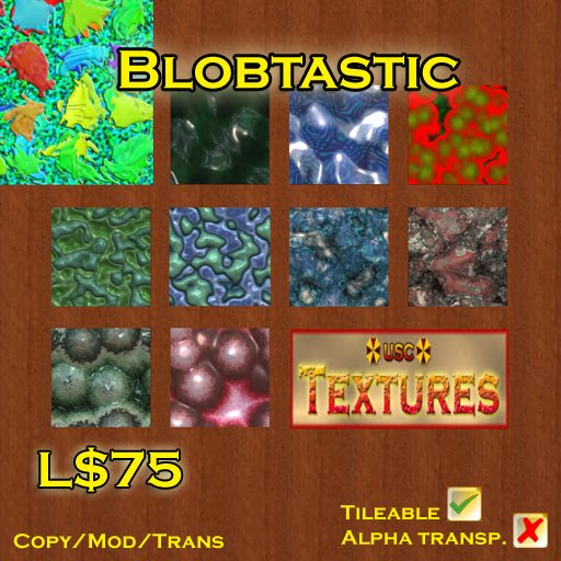 USC Textures - Blobtastic