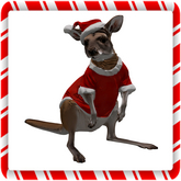Aussie Christmas Wallaby