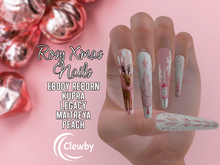 Clewby - Rosy Xmas Nails
