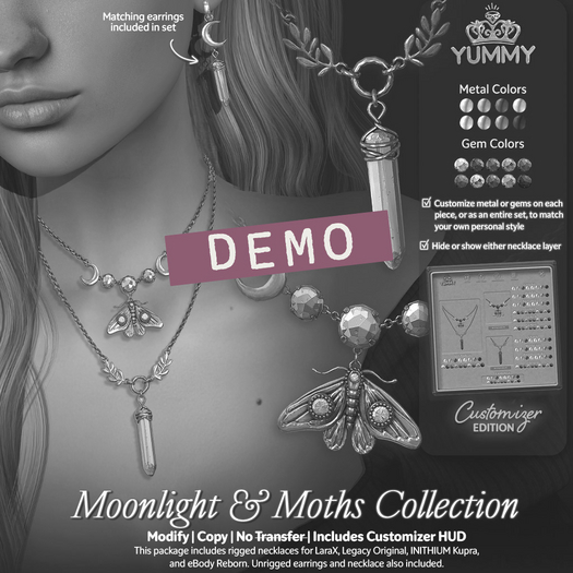 (Yummy) Moonlight & Moths Collection DEMO