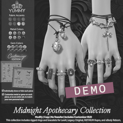 (Yummy) Midnight Apothecary Collection DEMO